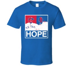 Texas Baseball Hope Ron Washington Prince Fielder T Shirt