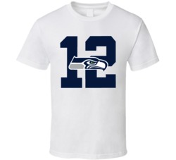 Seattle Football 12th Man T Shirt