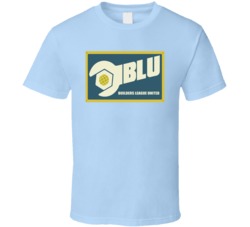 Team Fortress 2 Blue Team Logo T Shirt