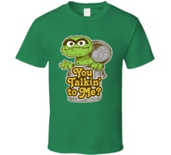 Oscar The Grouch You Talkin To Me Funny T Shirt Oscar The Grouch You Talkin To Me Funny T Shirt