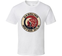 Red Indian Motor Oil Gasoline Automobile Car Fan T Shirt