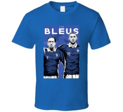 France World Cup 2014 Soccer Fubtol T Shirt