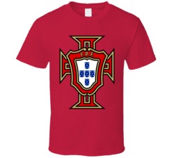 Portugal World Cup Soccer Futbol Logo Crest T Shirt