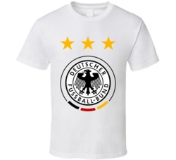 Germany World Cup Soccer Futbol Logo Crest T Shirt