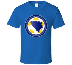 Bosnia And Herzegovina Soccer Logo World Cup Crest T Shirt