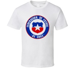 Chile World Cup Soccer Futbol Logo Crest T Shirt