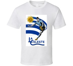 Uruguay World Cup Soccer 2014 Futbol T Shirt