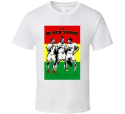 Ghana World Cup Futbol Soccer 2014 T Shirt