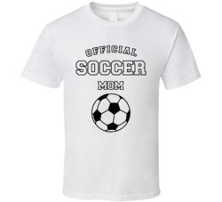 Official Soccer Mom Football T Shirt