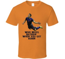 Robin Van Persie Netherlands Soccer World Cup Holland Futbol T Shirt
