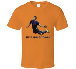 Robin Van Persie The Flying Dutchman World Cup Holland Soccer Netherla