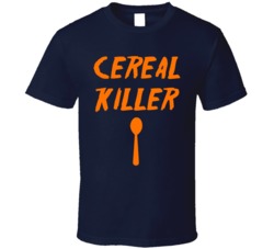 Cereal Killer Funny Breakfast Food T Shirt