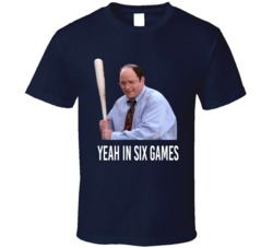 George Costanza Quote Seinfeld TV Show Baseball T Shirt George Costanza Quote Seinfeld TV Show Baseball T Shirt