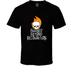 Burned Beyond Recognition Married With Children Rock Band T Shirt Burned Beyond Recognition Married With Children Rock Band T Shirt