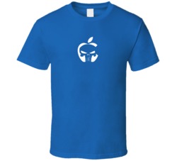 Apple Punisher Comic Computer Super Nerd Geek Tribute T Shirt Apple Punisher Comic Computer Super Nerd Geek Tribute T Shirt