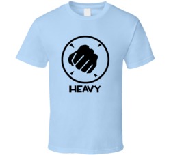 Team Fortress 2 Heavy Blue Team Video Game Fan T Shirt Team Fortress 2 Heavy Blue Team Video Game Fan T Shirt