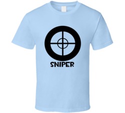 Team Fortress 2 Sniper Blue Team Video Game Fan T Shirt Team Fortress 2 Sniper Blue Team Video Game Fan T Shirt