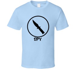 Team Fortress 2 Spy Blue Team Video Game Fan T Shirt Team Fortress 2 Spy Blue Team Video Game Fan T Shirt
