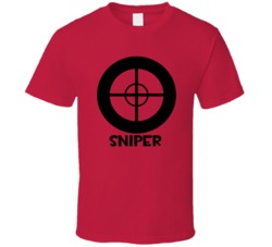 Team Fortress 2 Sniper Red Team Video Game Fan T Shirt Team Fortress 2 Sniper Red Team Video Game Fan T Shirt