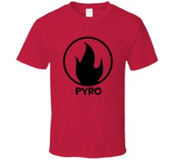Team Fortress 2 Pyro Red Team Video Game Fan T Shirt Team Fortress 2 Pyro Red Team Video Game Fan T Shirt