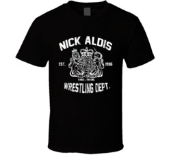 Nick Aldis Wrestling Department T Shirt Nick Aldis Wrestling Department T Shirt