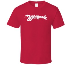 Whitesnake Logo Music T Shirt