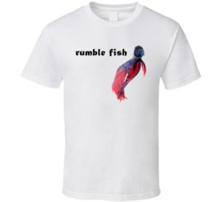 Rumble Fish Movie T Shirt Rumble Fish Movie T Shirt