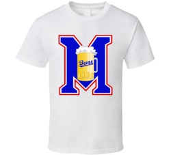 Baseketball Milwaukee Beers Logo Jersey Comedy Movie Cool T Shirt
