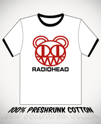 Radiohead Rock Music T Shirt Radiohead Rock Music T Shirt