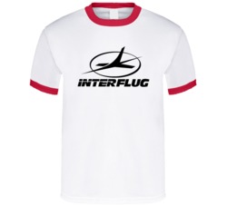 Interflug German Soviet Retro T Shirt Interflug German Soviet Retro T Shirt