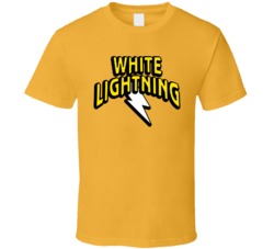 White Lightning Bolt Fire T Shirt White Lightning Bolt Fire T Shirt