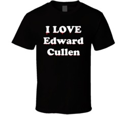 I Love Edward Cullen Twilight T Shirt I Love Edward Cullen Twilight T Shirt