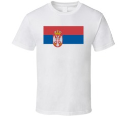 Serbia Flag Country T Shirt Serbia Flag Country T Shirt