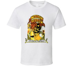 Mellow Yellow Retro T Shirt Mellow Yellow Retro T Shirt