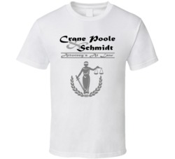 Crane Poole And Schmidt Attorney'S At Law Boston Legal T Shirt Crane Poole And Schmidt Attorney'S At Law Boston Legal T Shirt
