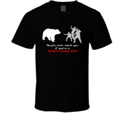 Ninjas Can'T Catch Bear Funny T Shirt Ninjas Can'T Catch Bear Funny T Shirt