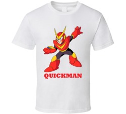 Quickman Robot Megaman Video Game T Shirt Quickman Robot Megaman Video Game T Shirt