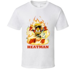 Heatman Robot Megaman Video Game T Shirt Heatman Robot Megaman Video Game T Shirt