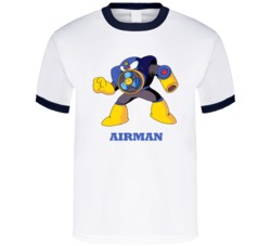 Airman Robot Megaman Video Game T Shirt Airman Robot Megaman Video Game T Shirt