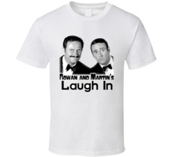 Rowan And Martin Laugh In Tv Series T Shirt Rowan And Martin Laugh In Tv Series T Shirt