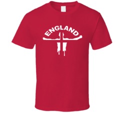 England world cup soccer t shirt