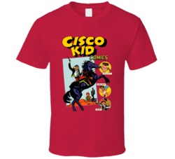 Cisco and kid comic t shirt Cisco and kid comic t shirt