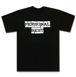 Personal best saying t shirt Personal best saying t shirt