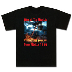 War Of The Worlds Orsen Wells T Shirt War Of The Worlds Orsen Wells T Shirt