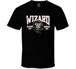 Deadliest Catch Wizard Alaska T Shirt Deadliest Catch Wizard Alaska T Shirt