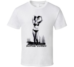Sophie Loren Movie Star T Shirt Sophie Loren Movie Star T Shirt