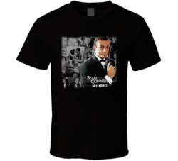 Sean Connery movie star t shirt Sean Connery movie star t shirt
