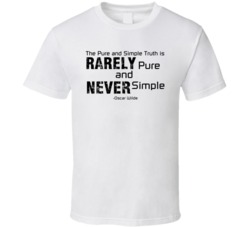 Simple truth quote Oscar Wilde t shirt Simple truth quote Oscar Wilde t shirt