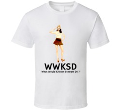 What Would Kristen Stewart WWJD T Shirt What Would Kristen Stewart WWJD T Shirt