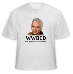 What Would Ben Cartwright Do WWJD Bonanza T Shirt What Would Ben Cartwright Do WWJD Bonanza T Shirt